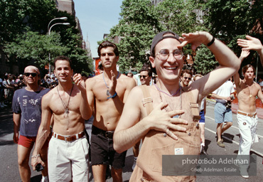 Gay Pride March. New York City, 1994