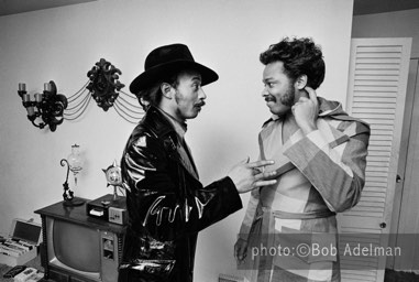 Dandy and Silky at Silky's apartment. New York City, 1970. photo:©Bob Adelman. From the book Gentleman of Leisure by Susan Hall and Bob Adelman.