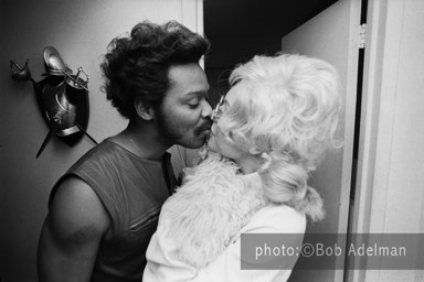 Sandy receives a present from Silky and then gives him a wallet and $800 dollars. New York City, 1970. photo:©Bob Adelman. From the book Gentleman of Leisure by Susan Hall and Bob Adelman.