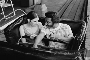 Kitty and Silky at Coney Island.- New York City, 1970. photo:©Bob Adelman. From the book Gentleman of Leisure by Susan Hall and Bob Adelman.