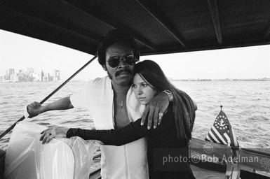 Linda and Silky return to port. - New York City, 1970. photo:©Bob Adelman. From the book Gentleman of Leisure by Susan Hall and Bob Adelman.