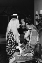 Tracey and Silky at his apartment. - New York City, 1970. photo:©Bob Adelman. From the book Gentleman of Leisure by Susan Hall and Bob Adelman.