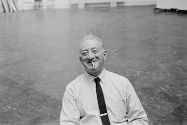 Adolph Gottlieb photographed in his 22nd Street studio, New York, NY mid-1960s. Adolph Gottlieb photographed in his 22nd Street studio, New York, NY mid-1960s.