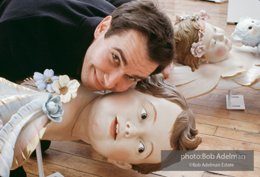 Jeff Koons with Cherubs. 