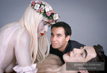 Jeff Koons with Ilona On Top (Rosa). 