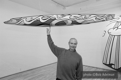 photo:©Bob Adelman/Artwork:©Estate of Roy Lichtenstein