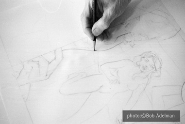 Roy Lichtenstein. Drawing for Roy Lichtenstein. Drawing for