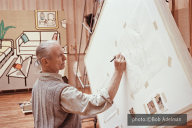 Roy Lichtenstein. Drawing for Roy Lichtenstein. Drawing for