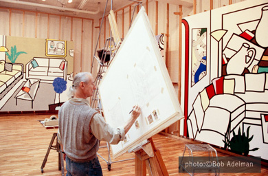 Roy Lichtenstein. Drawing for 