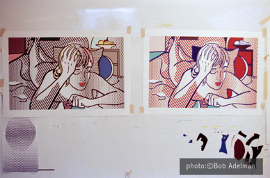 photo:©Bob Adelman/Artwork:©Estate of Roy Lichtenstein