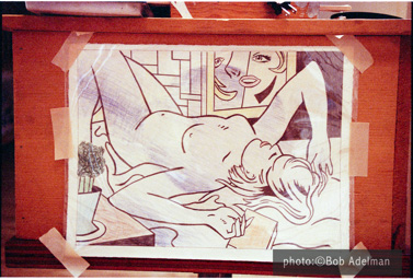 photo:©Bob Adelman/Artwork:©Estate of Roy Lichtenstein