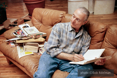 Roy Lichtenstein. Drawing for Nudes with Beach Ball. 1994. photo:©Bob Adelman/Artwork:©Estate of Roy Lichtenstein