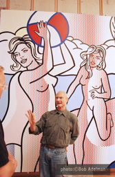 Roy Lichtenstein. Nudes with Beach Ball.1994 photo:©Bob Adelman/Artwork:©Estate of Roy Lichtenstein
