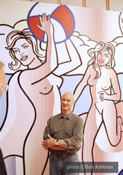 Roy Lichtenstein. Nudes with Beach Ball.1994 photo:©Bob Adelman/Artwork:©Estate of Roy Lichtenstein