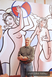 Roy Lichtenstein. Nudes with Beach Ball.1994 photo:©Bob Adelman/Artwork:©Estate of Roy Lichtenstein