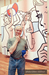 Roy Lichtenstein. Nudes with Beach Ball.1994 photo:©Bob Adelman/Artwork:©Estate of Roy Lichtenstein