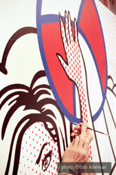 Roy Lichtenstein. Nudes with Beach Ball.1994 photo:©Bob Adelman/Artwork:©Estate of Roy Lichtenstein