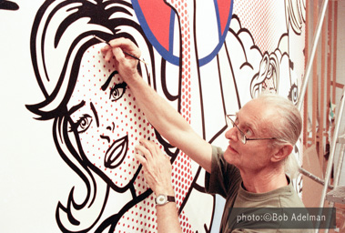 Roy Lichtenstein. Nudes with Beach Ball.1994 photo:©Bob Adelman/Artwork:©Estate of Roy Lichtenstein