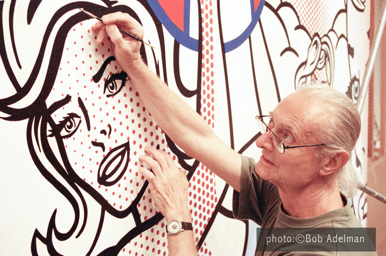 Roy Lichtenstein. Nudes with Beach Ball.1994 photo:©Bob Adelman/Artwork:©Estate of Roy Lichtenstein