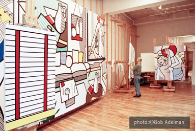 photo:©Bob Adelman/Artwork:©Estate of Roy Lichtenstein