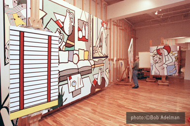 photo:©Bob Adelman/Artwork:©Estate of Roy Lichtenstein