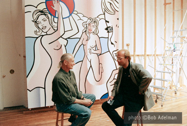 photo:©Bob Adelman/Artwork:©Estate of Roy Lichtenstein