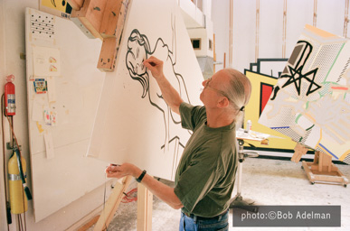 Roy Lichtenstein. Nude. 1997 photo:©Bob Adelman/Artwork:©Estate of Roy Lichtenstein