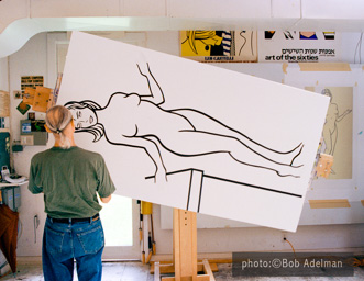 Roy Lichtenstein. Nude. 1997 photo:©Bob Adelman/Artwork:©Estate of Roy Lichtenstein