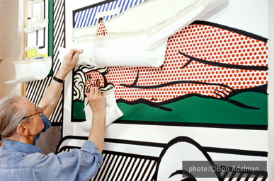 photo:©Bob Adelman/Artwork:©Estate of Roy Lichtenstein