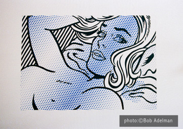 photo:©Bob Adelman/Artwork:©Estate of Roy Lichtenstein