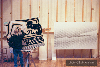 photo:©Bob Adelman/Artwork:©Estate of Roy Lichtenstein