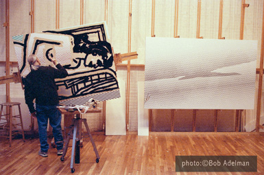 photo:©Bob Adelman/Artwork:©Estate of Roy Lichtenstein