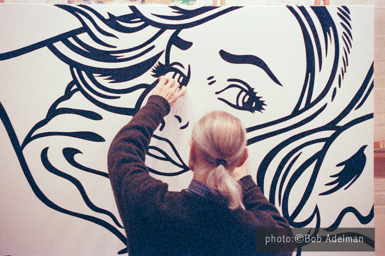 photo:©Bob Adelman/Artwork:©Estate of Roy Lichtenstein