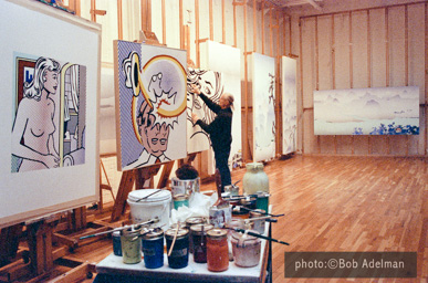 photo:©Bob Adelman/Artwork:©Estate of Roy Lichtenstein