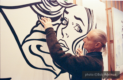 photo:©Bob Adelman/Artwork:©Estate of Roy Lichtenstein