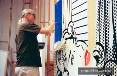Roy Lichtenstein. Two Nudes. photo:©Bob Adelman/Artwork:©Estate of Roy Lichtenstein