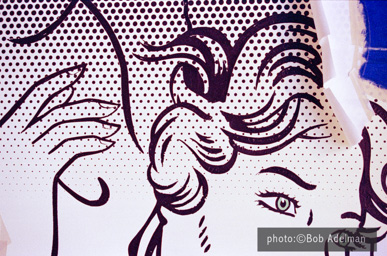 Roy Lichtenstein. Two Nudes. photo:©Bob Adelman/Artwork:©Estate of Roy Lichtenstein