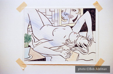 photo:©Bob Adelman/Artwork:©Estate of Roy Lichtenstein