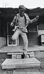 Buck-and -wing dancer Lemon Harper,  Gainesville,  Alabama  1983