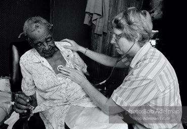 Alabama’s Mother Teresa, Pine Apple, Alabama.  1992


“This Mother Teresa is, in fact, Dr. Roseanne Cook, who is also a nun. She sees 30 patients a day at a free clinic then goes to the homes of those with no transport. She offers great care, free medicine, kindness, cheer and sympathy to those who have the least.”