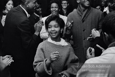 Chillin’, Washington, D.C.  1962

“The singing in Washington came at the end of a long day of demonstrations.  It was a way to unwind.”