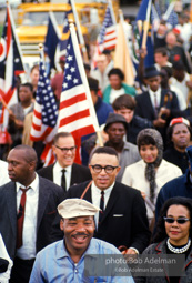 King broke into a grin as he entered the city limits of Montgomery. Some of the obstacles he had overcome had to be on his mind.Montgomery, Alabama. 1965