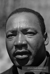 MLK during the Selma to Montgomery march, Alabama. 1965