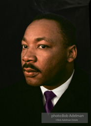 Martin Luther King in a quiet moment as he prepares to speak  inMontgomery,  Alabama.  1965