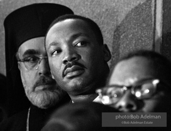 a memorial march for slain civil-rights crusader, Rev. James Reeb.Selma, Alabama. 1965