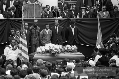 Funeral for Dr. Martin Luther King.Atlanta,GA.1968