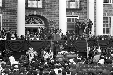 Funeral for Dr. Martin Luther King.Atlanta,GA.1968