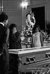 Mourners view Martin Luther King's open casket.Atlanta, GA, 1968