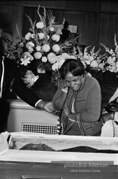 Mourners view Martin Luther King's open casket.Atlanta, GA, 1968