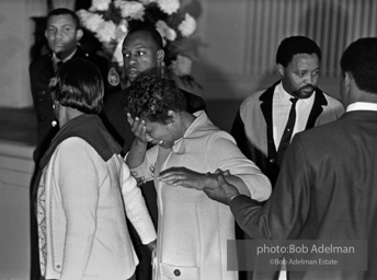 Mourners view Martin Luther King's open casket.Atlanta, GA, 1968